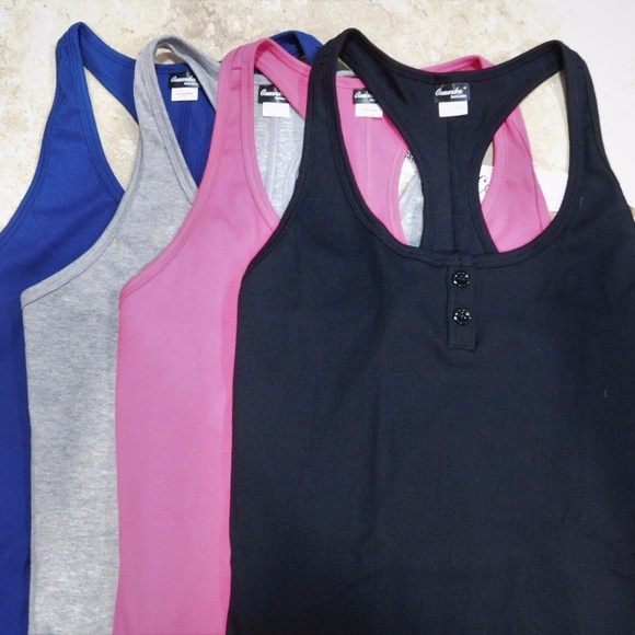 Cassandra GRAY Rib Knit Henley Body Suit Top L - Picture 3 of 3